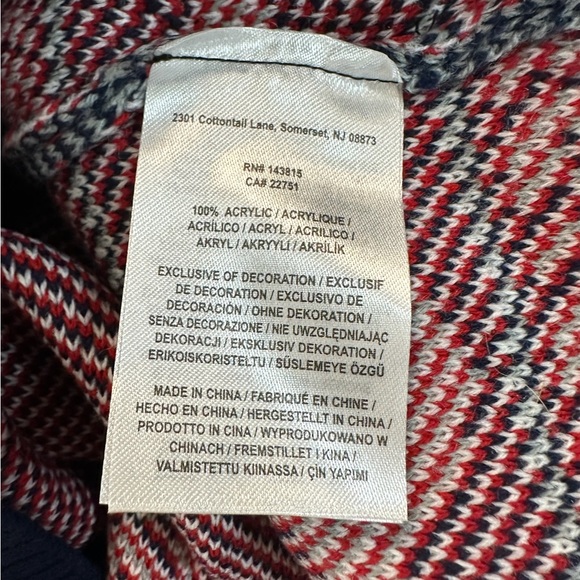 NFL Team Apparel Women’s NWT Size Medium New England Patriots Holiday Sweater - Picture 7 of 8